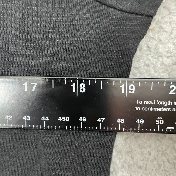 NWT Gap Knit Shirt Women M Black Preppy Button Up Long Sleeve - Picture 8 of 10